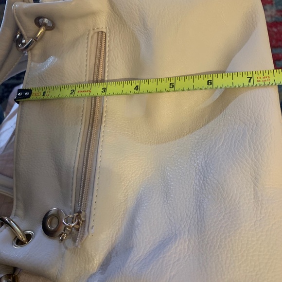 Ivory leather purse - Picture 6 of 6